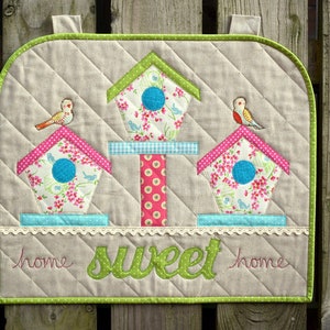 PDF Pattern: &#39;Home Sweet Home&#39; Wallhanging