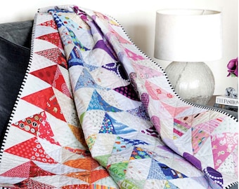 PDF Pattern: Rainbow Geese Quilt