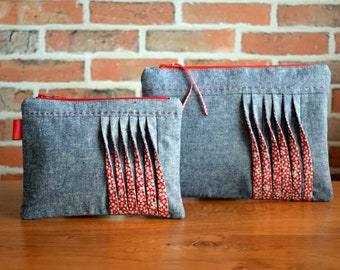 PDF Pattern: 'Tucked Away' Pouch (2 sizes)