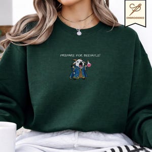 Vorbereiten für Beeyattle Sweatshirt, Prepotente Shirt, DCC Fanbekleidung, LitRPG Booktok Rundhalsausschnitt, Fantasy Gamer Geschenk, Dungeon Crawler Carl Bild 9