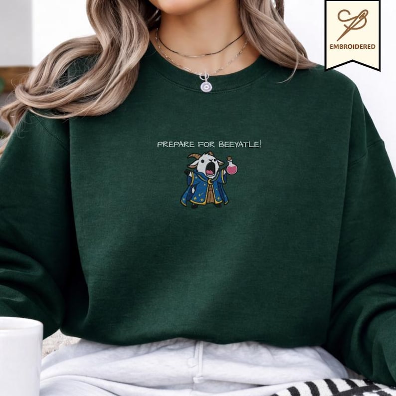 Vorbereiten für Beeyattle Sweatshirt, Prepotente Shirt, DCC Fanbekleidung, LitRPG Booktok Rundhalsausschnitt, Fantasy Gamer Geschenk, Dungeon Crawler Carl Bild 9