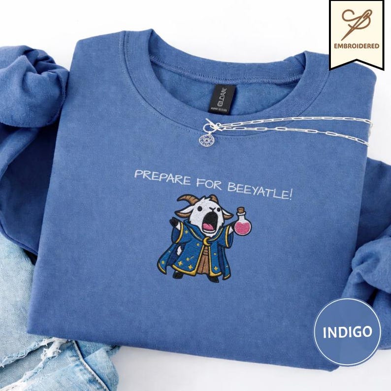Vorbereiten für Beeyattle Sweatshirt, Prepotente Shirt, DCC Fanbekleidung, LitRPG Booktok Rundhalsausschnitt, Fantasy Gamer Geschenk, Dungeon Crawler Carl Bild 2