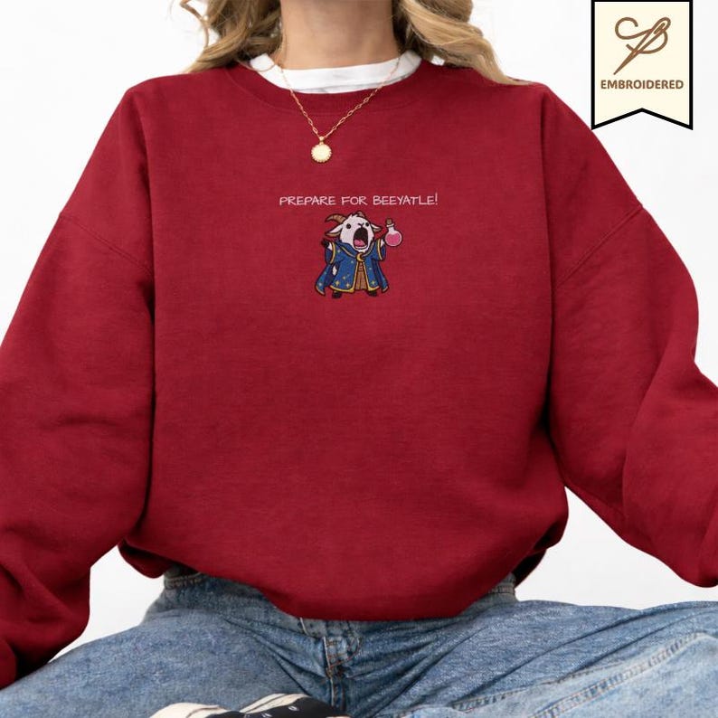 Vorbereiten für Beeyattle Sweatshirt, Prepotente Shirt, DCC Fanbekleidung, LitRPG Booktok Rundhalsausschnitt, Fantasy Gamer Geschenk, Dungeon Crawler Carl Bild 10