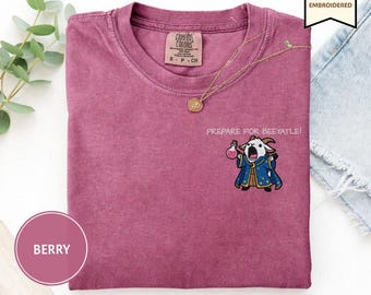 Besticktes Prepotente Comfort Colors 1717 Shirt, Vorbereiten für Beeyattle-T-Shirt, Dungeon Crawler Carl Bekleidung, spezielles Jungengeschenk der DCC Mama