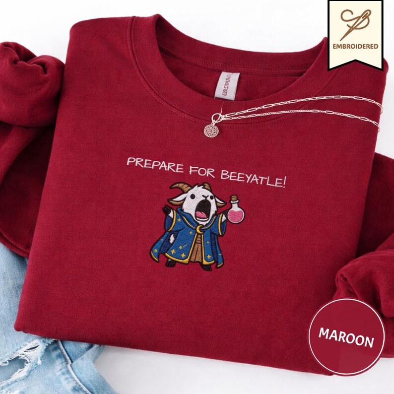 Vorbereiten für Beeyattle Sweatshirt, Prepotente Shirt, DCC Fanbekleidung, LitRPG Booktok Rundhalsausschnitt, Fantasy Gamer Geschenk, Dungeon Crawler Carl Bild 3