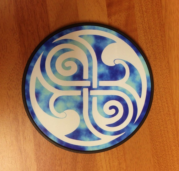 Dr Who Seal of Rassilon design Coaster