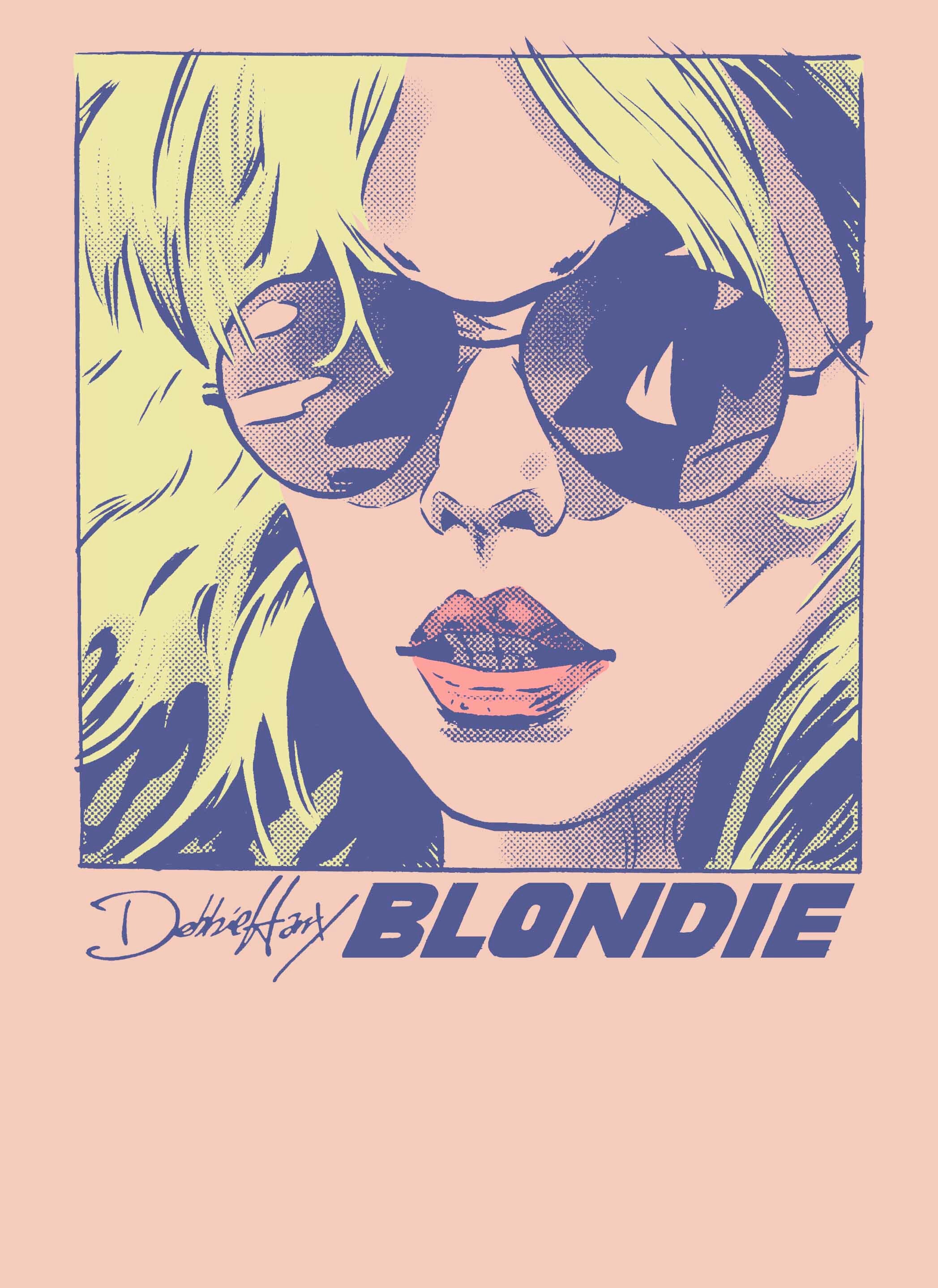 Debbie Harry BLONDIE Fan Art Poster A3 Colour Etsy