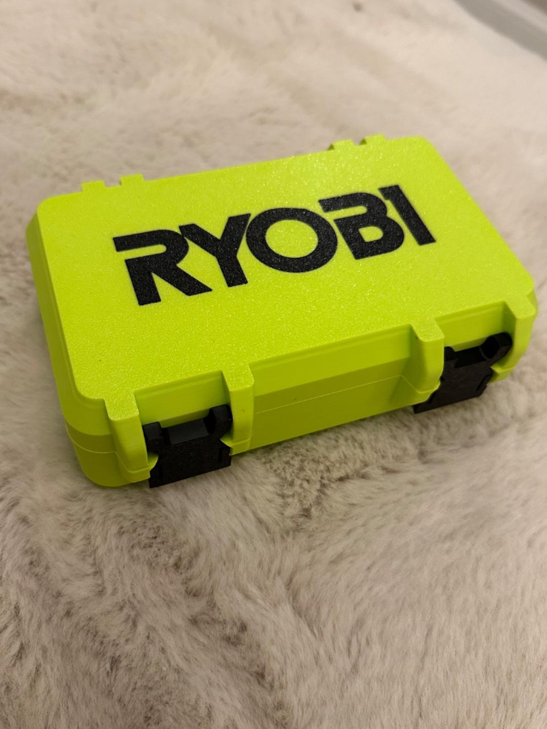 Ryobi Storage Box 3D Printed Ryobi Inspired Storage Box Snaplock Box - Etsy