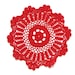 see more listings in the Red crochet doilies section