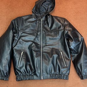 Dolce Gabbana Leather Jacket - Etsy