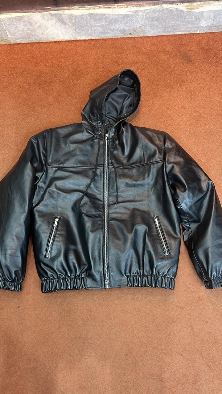 Dolce Gabbana Leather Jacket - Etsy