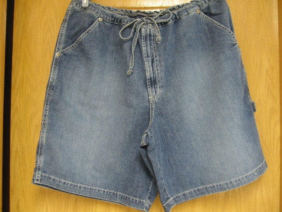 men's denim carpenter shorts