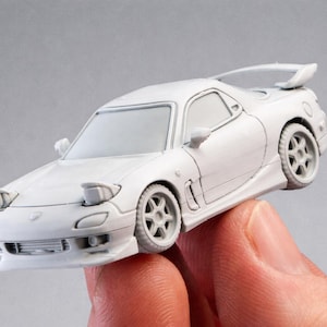 3D Printed Japanese Sports Car Model | JDM Tuner Desk Display Kit