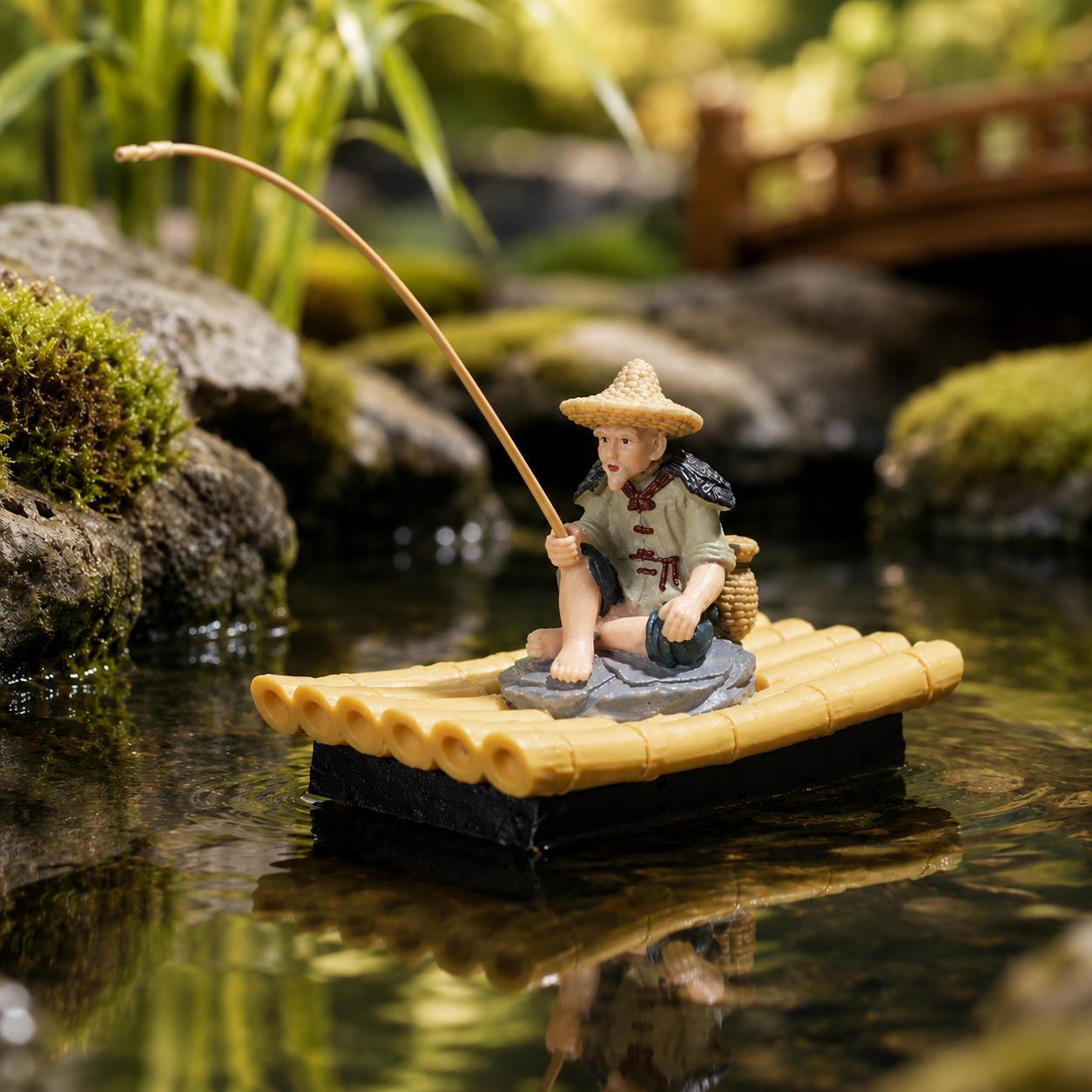 Japanese Fisherman Ornament - Etsy