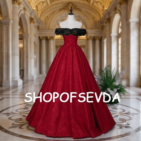 masquerade corset dress Dark Romantic Gown, Red Jacquard Dress, Royal Princess Cosplay Masquerade theme Size:BOY-14/16-FAMILY SIZE-DR48 NELLA PACIFIC BLUE - The fabric is very