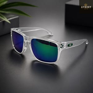Oakley Holbrook polariserade solglasögon UV400 unisex fyrkantiga bågar körning fiske utomhus solglasögon