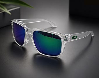 Okulary przeciwsłoneczne Oakley Holbrook Polarized UV400, unisex, kwadratowe, do jazdy samochodem, wędkarstwa i jazdy na świeżym powietrzu