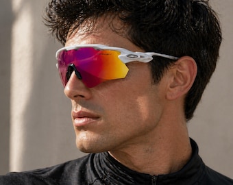 Lunettes de soleil de cyclisme Lunettes de vélo de sport polarisées UV400 Coupe-vent Hommes Femmes