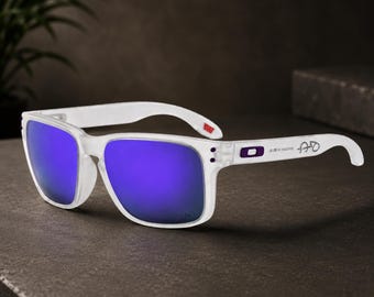 Retro Polarized Square Sunglasses, UV400 Unisex Driving Outdoor Sport Shades