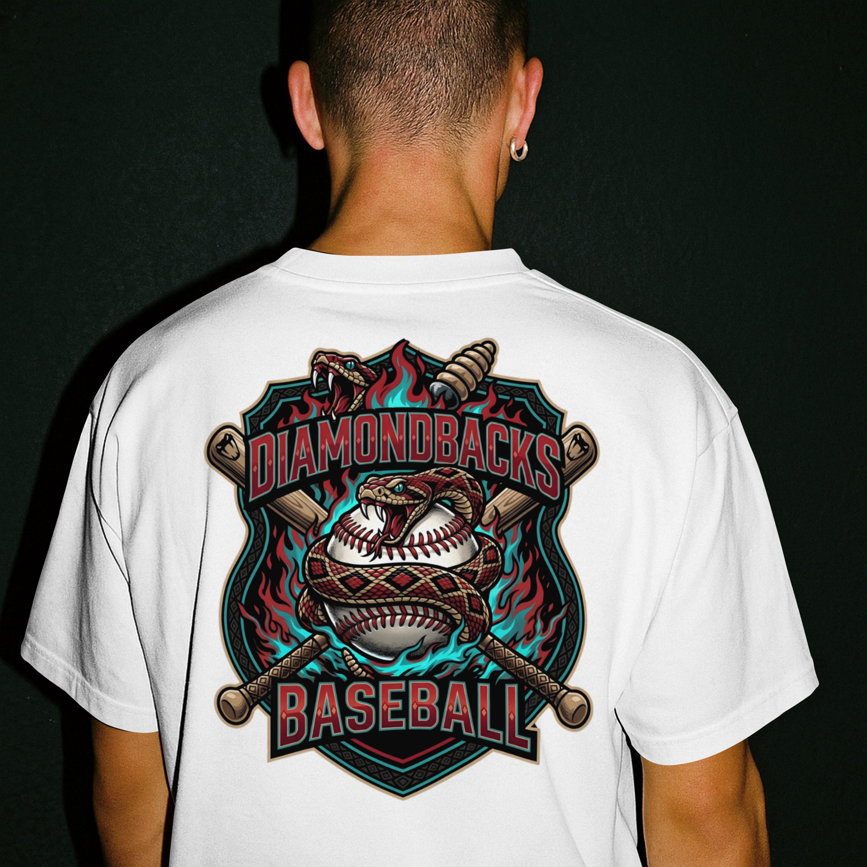 D-backs Baseball Svg Png , Vintage Baseball Team Design, Sport Fan Artn ...