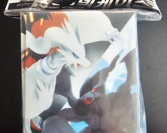 Pudełko na karty Pokémon Deck Case Reshiram Zekrom BW Vintage Korea Limited 2011
