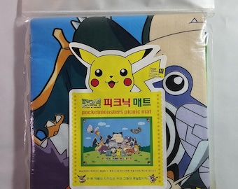 Mata piknikowa Pokémon Vtg z lat 90. - nieotwierana, vintage, wyprodukowana w Korei