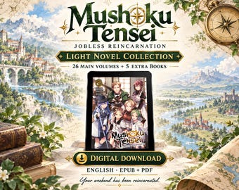 Mushoku Tensei Full Collection | All Volumes (Light Novels) | Digital Download | EPUB & PDF (English)