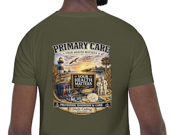 Primary Care Coastal Tshirt with Front Logo
