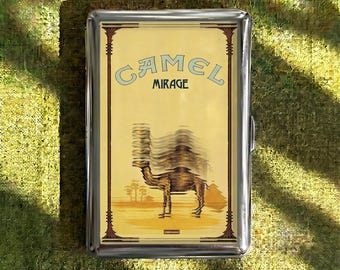 Vintage Hill Shenstone Chrome Square Cigarette Case