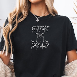 Camiseta LGBT, Declaración del Orgullo, Camiseta Protect The Dolls Comfort Colors: Camiseta de igualdad de género LGBTQ, Camiseta transgénero, Camiseta de tendencia de TikTok