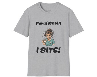 Camiseta gráfica divertida para mamá