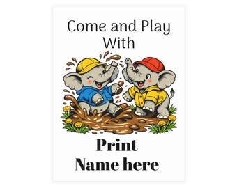 Paquetes de postales (sobres no incluidos), invitaciones de cumpleaños para bebés