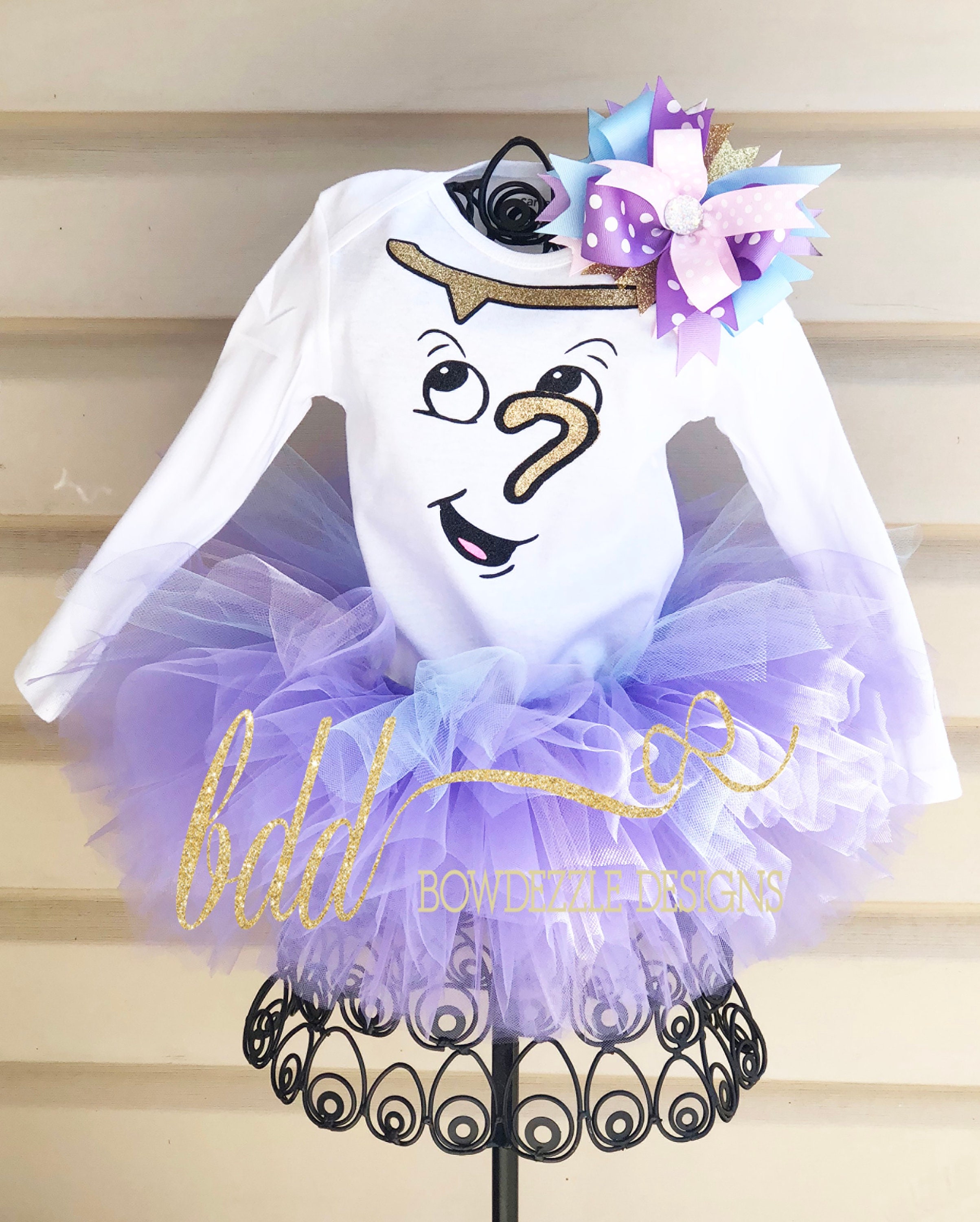 Teacup Chip Tutu Costume 