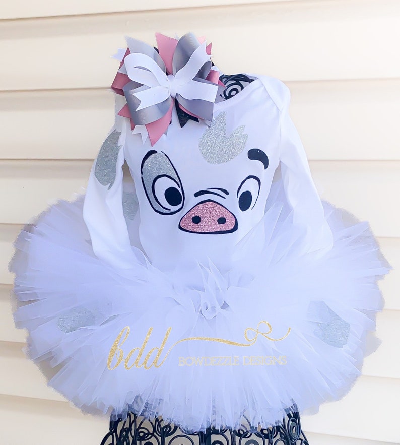 Pua the Pig inspired Tutu Costume image 1