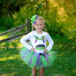 Space Ranger Girl's Birthday/Halloween Tutu Costume