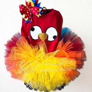 Hei Hei Inspired Chicken Tutu Costume