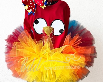 Hei Hei Inspired Chicken Tutu Costume