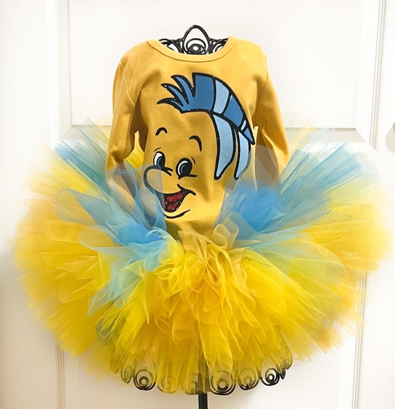 La Sirenetta, costume da tutù Flounder