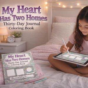 30-Day Two Homes Coloring Journal for Kids Ages 10+ | Stand with Meg Kids PDF