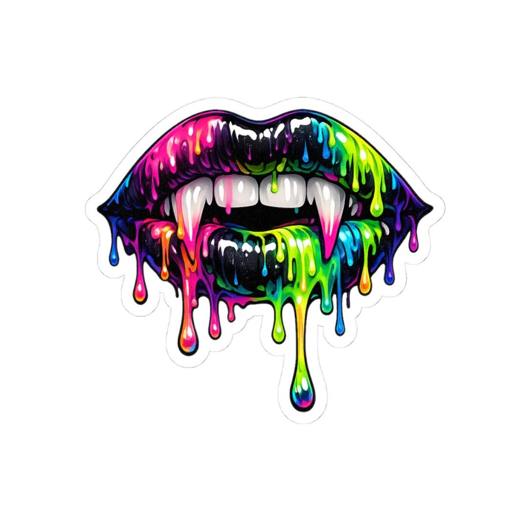 Vampire Drip Vampire Drip,simple Sticker - Etsy