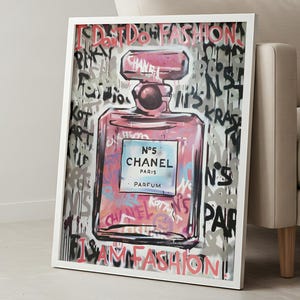Chanel No5 Wall Art - Etsy