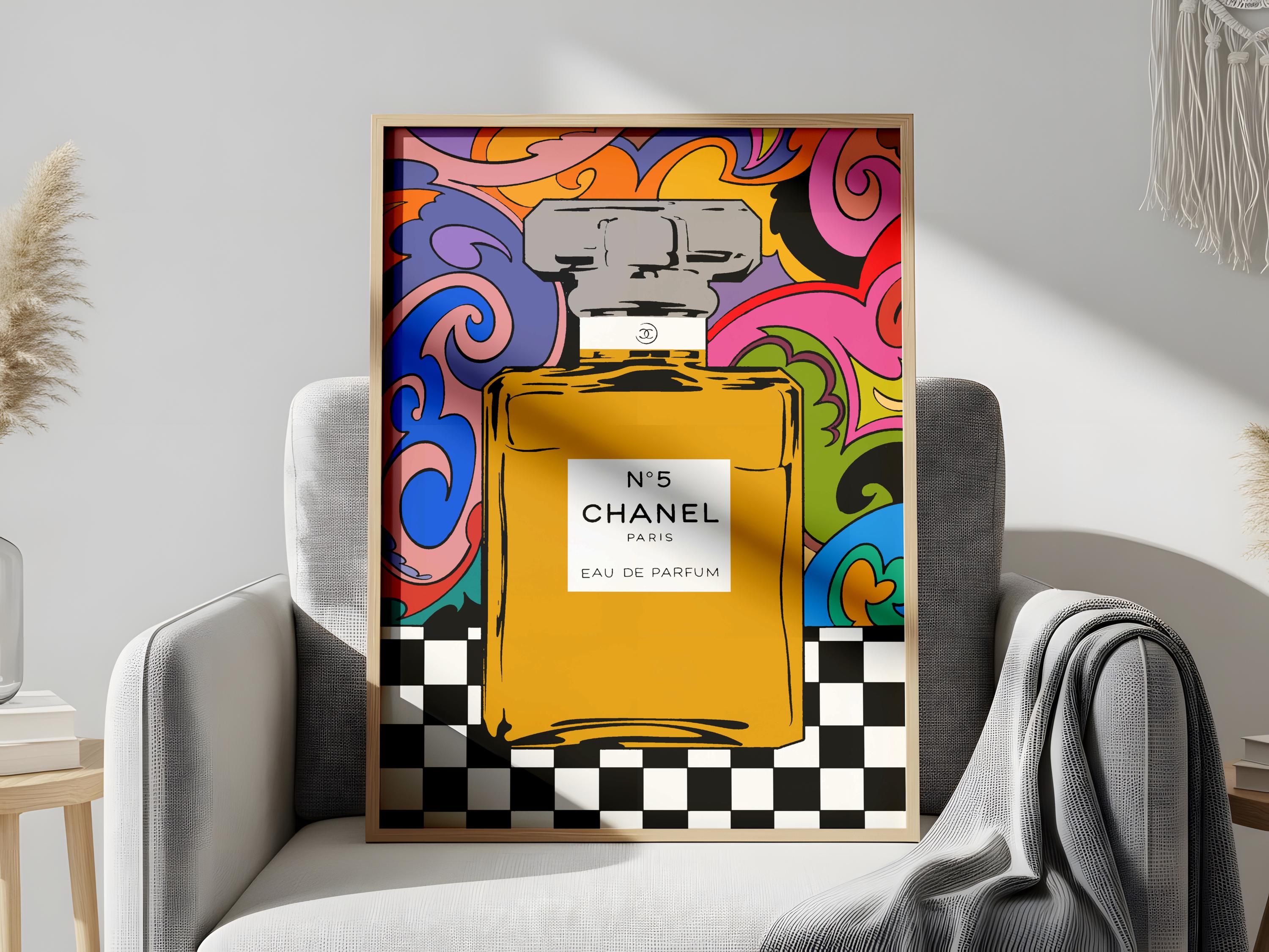 Chanel no5 art - Etsy 日本