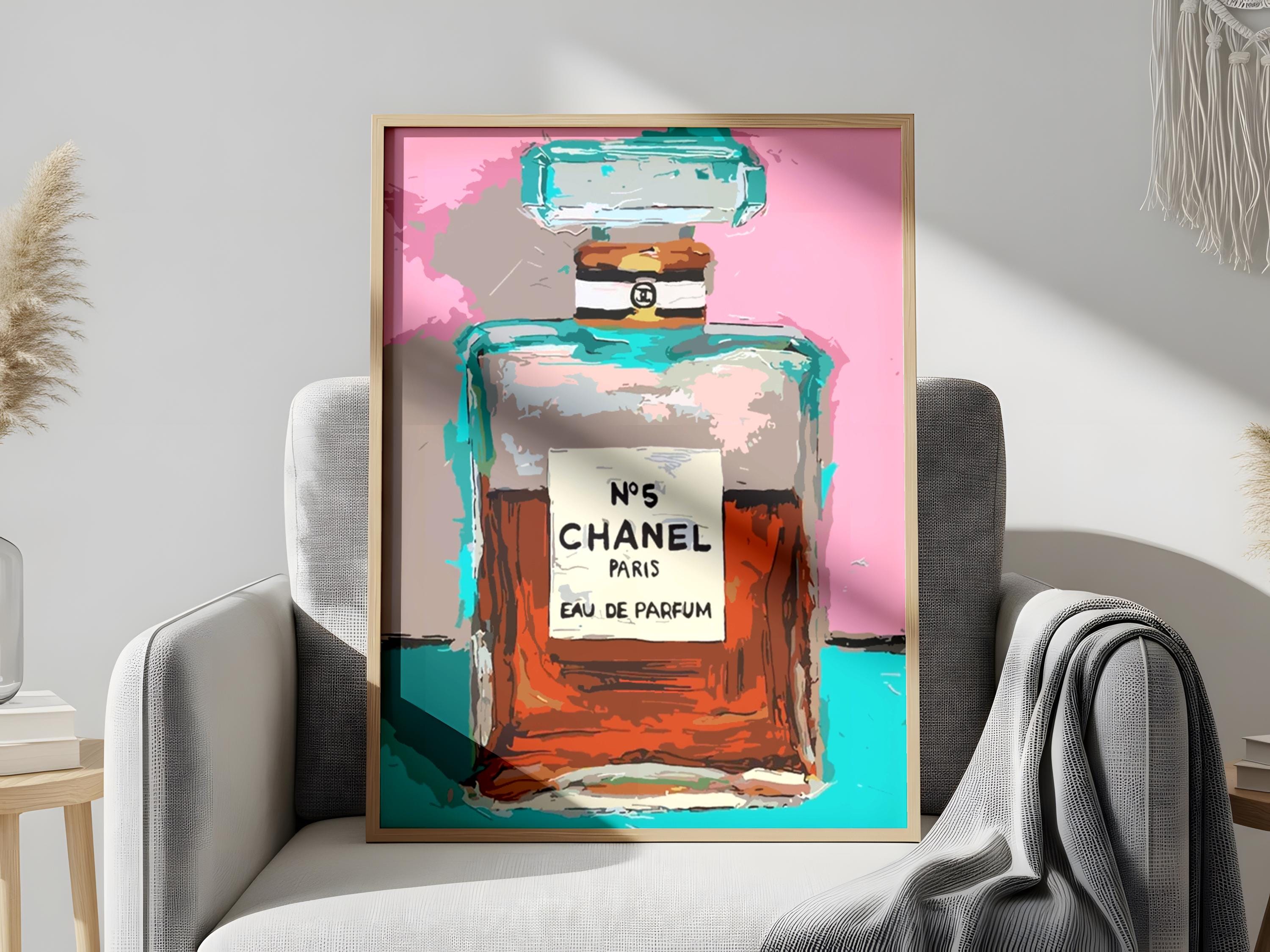 Chanel No5 Art - Etsy