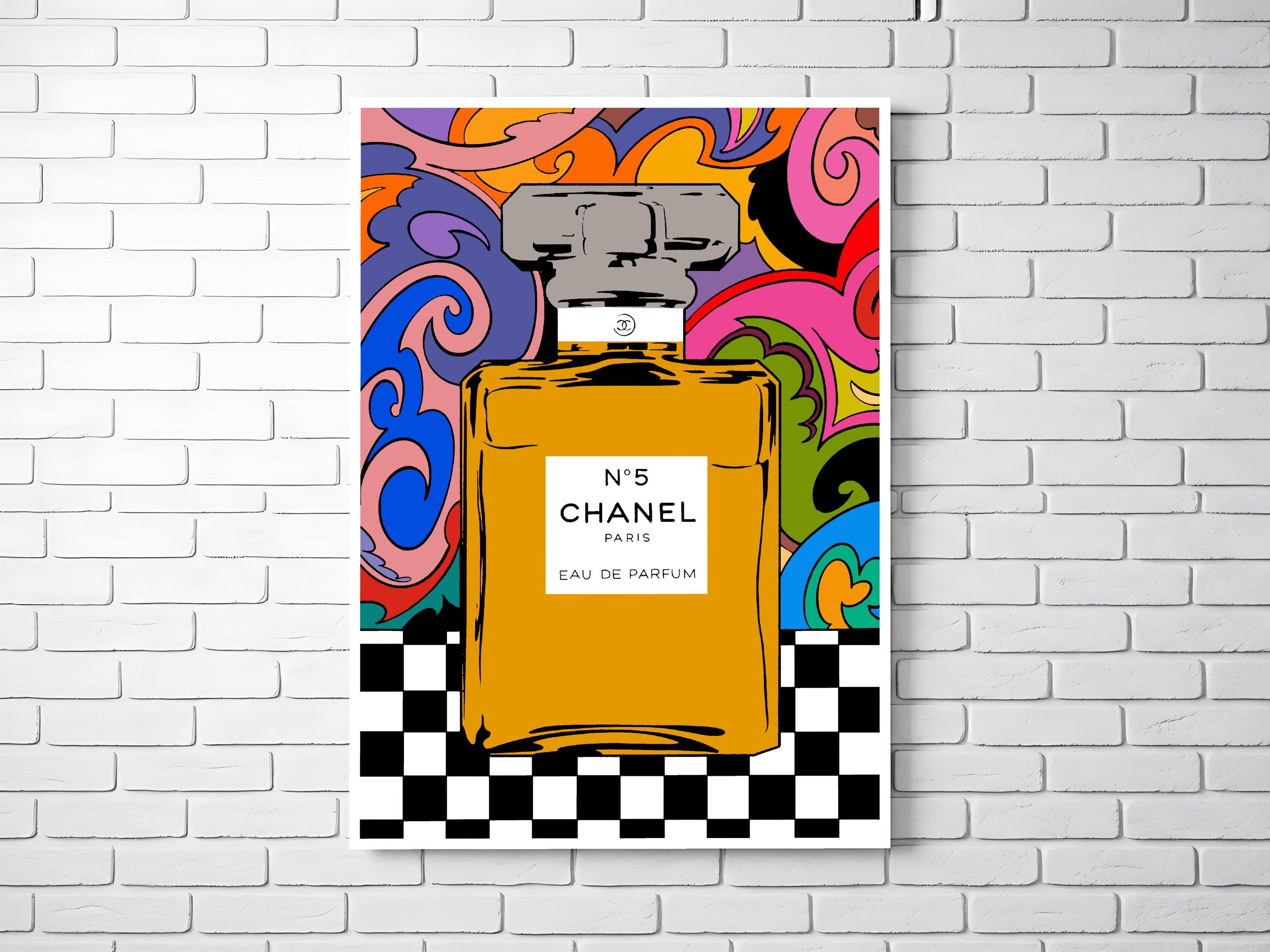 Chanel No 5 Pop Art - Etsy