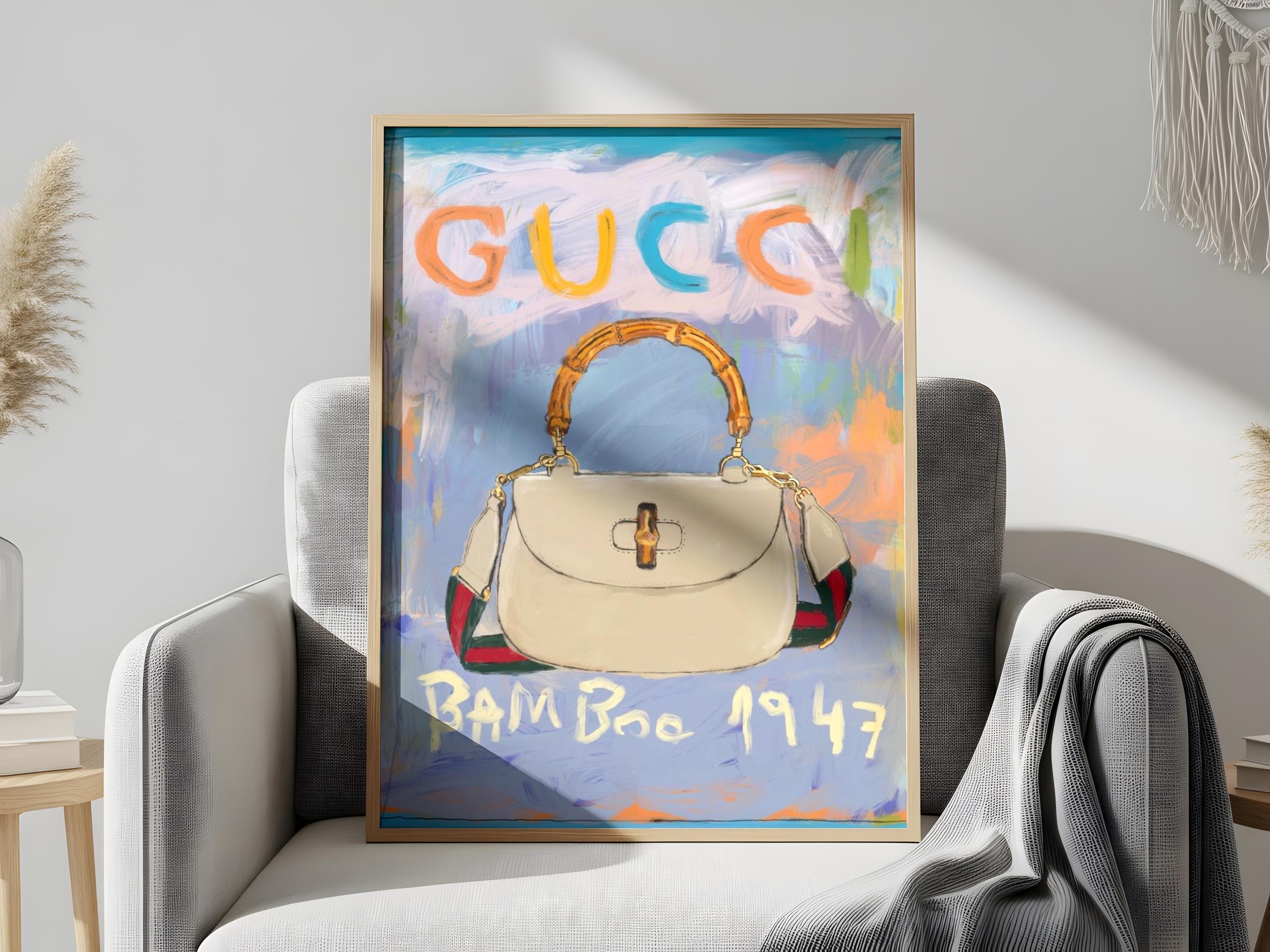 Vintage Gucci Wall Art - Etsy