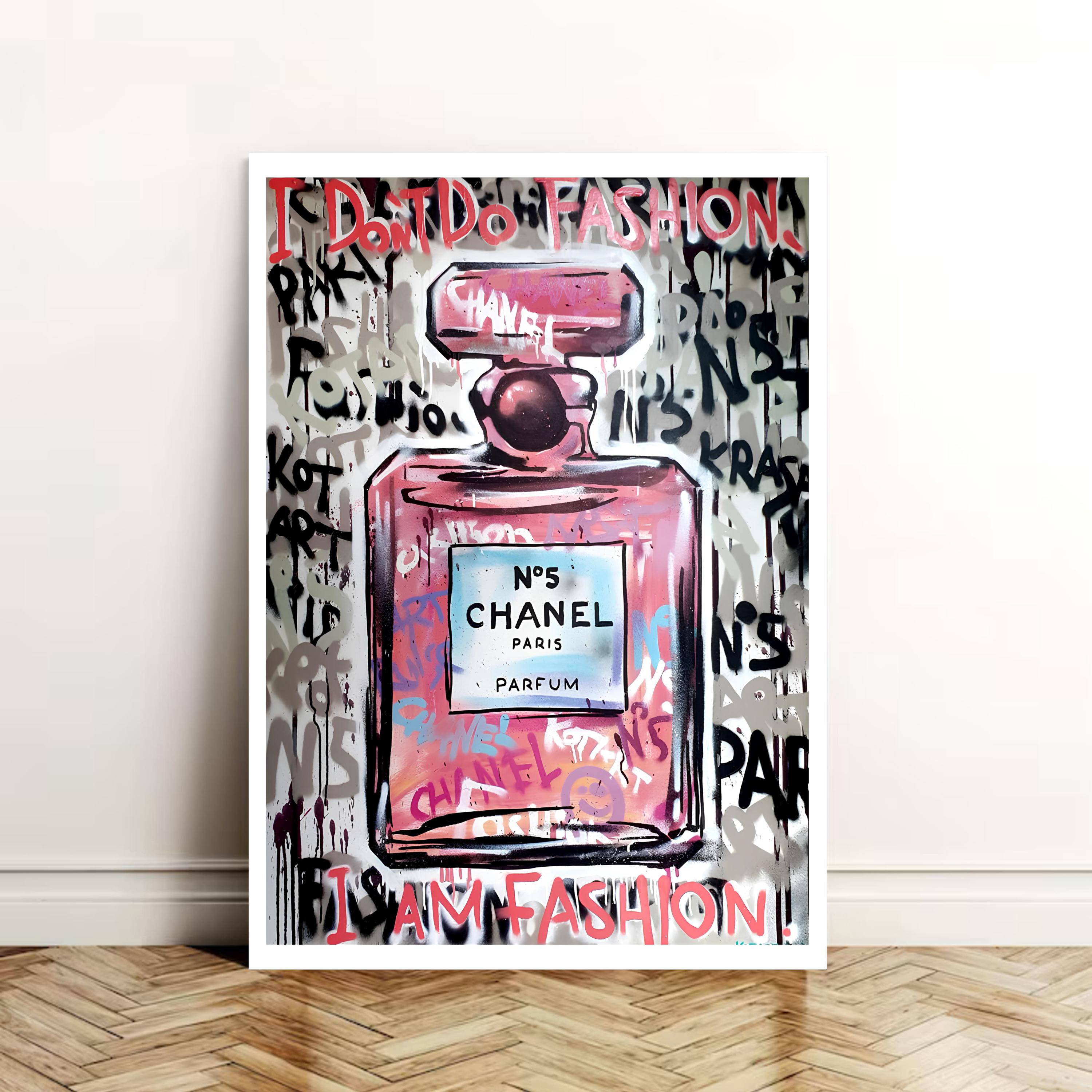 Chanel no5 art - Etsy 日本