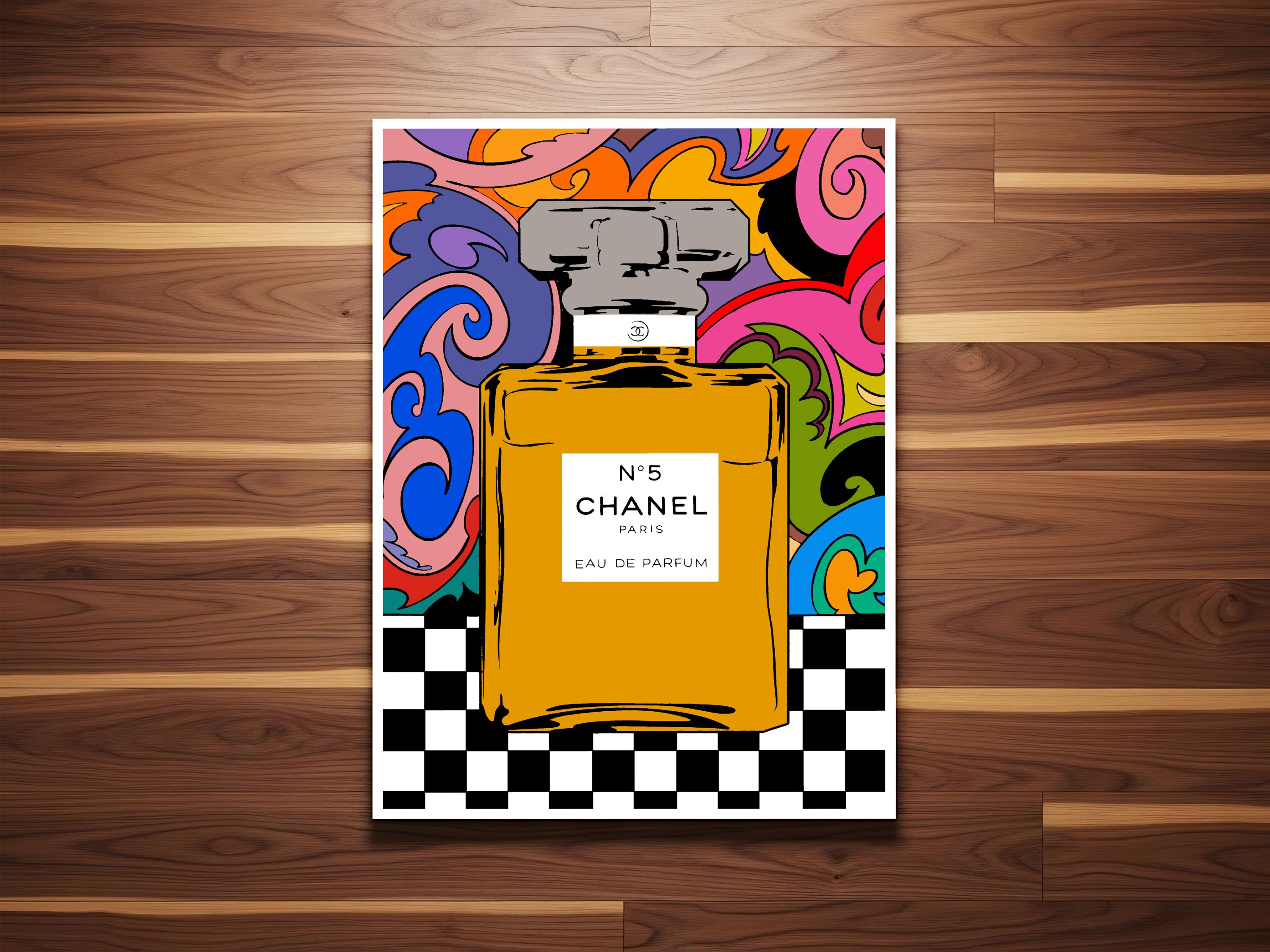Chanel No 5 Pop Art - Etsy