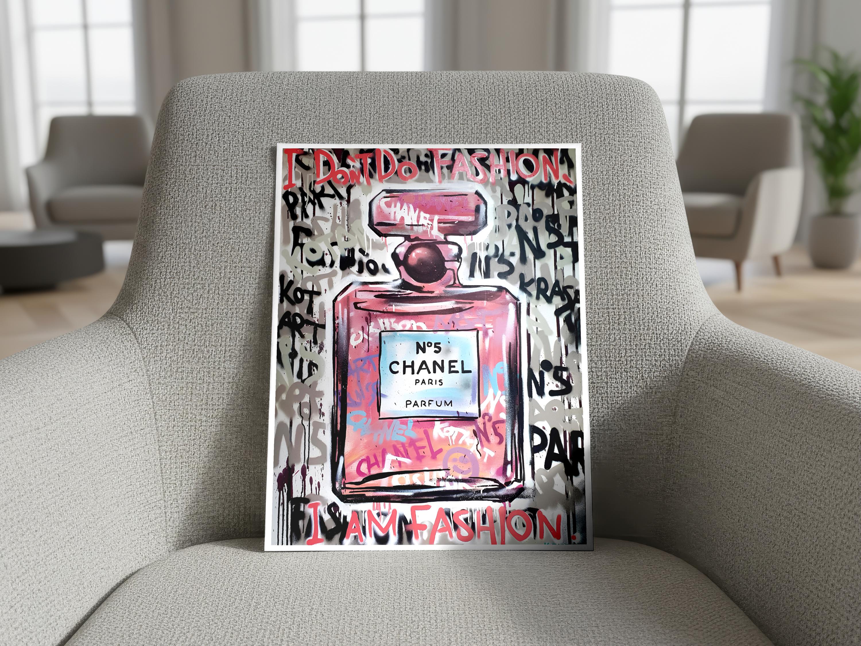 Chanel No5 Art - Etsy