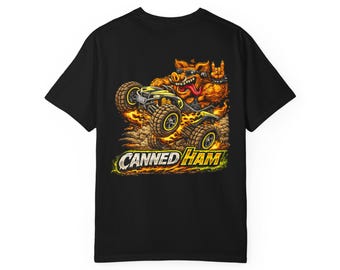 Canned Ham Hog-Wild Hellraiser Graphic Tee: Comfort Colors Heavyweight Shirt