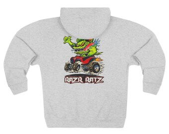 RAZR RATZ  Zip Up Hoodie